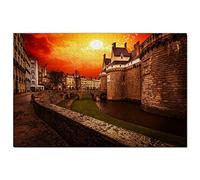 France Castle of the Dukes of Brittany Nantes Jigsaw Puzzle 300 Piece Game Artwork Travel Souvenir 38x26CM