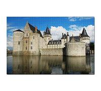 France Castle Sully Sur Loire Jigsaw Puzzle 2000 Piece Game Artwork Travel Souvenir 100x70cm