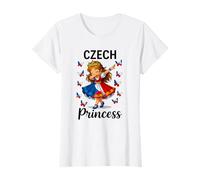 France Dabbing Princess Girl With Crown T-Shirt