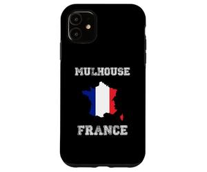 France Distressed Flag Mulhouse Pride Case for iPhone 11