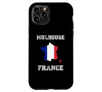 France Distressed Flag Mulhouse Pride Case for iPhone 11 Pro