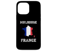 France Distressed Flag Mulhouse Pride Case for iPhone 13 Pro Max