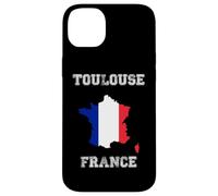 France Distressed Flag Toulouse Pride Case for iPhone 14 Plus
