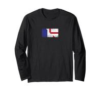 France & England - French English Long Sleeve T-Shirt