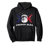France Flag French Alps Pullover Hoodie