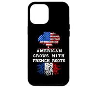France Flag French Roots Tree American Grows French Flag Case for iPhone 12 Pro Max