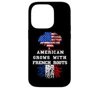 France Flag French Roots Tree American Grows French Flag Case for iPhone 14 Pro