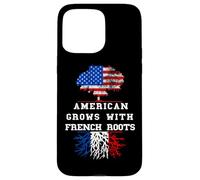 France Flag French Roots Tree American Grows French Flag Case for iPhone 15 Pro Max