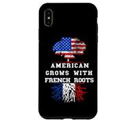 France Flag French Roots Tree American Grows French Flag Case for iPhone XS Max