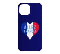France Flag Proud French Fans Supporters Pride Allez! Blue Case for iPhone 15