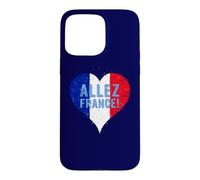 France Flag Proud French Fans Supporters Pride Allez! Blue Case for iPhone 15 Pro Max