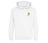 France Graffiti Frame Kids Hoodie - White / 5-6 years