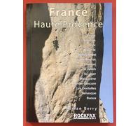 France Haute Provence by Adrian Berry - Rockfax Book - Climbing