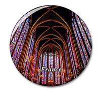 France Holy Chapel Paris Fridge Magnet Decorative Magnet Bottle Opener Tourist City Travel Souvenir Collection Gift Strong Refrigerator Sticker