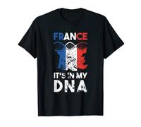 France It's In My DNA | Patriotic | French Flag T-Shirt