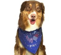 France It's in MyFrench USA Flag Soft Dog Bandana Scarf Triangle Kerchief Pet Accessories for Dogs & Cats73