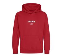 France Kids Hoodie - Red / 12-13 years
