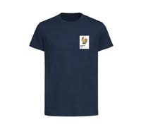France Logo Graffiti Frame Kids T-Shirt - Navy / 5-6 years