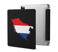 France Map Flag Cute Tablet Case with Pencil Holder Unisex Slim Hard Protective Cover Compatible with iPad 2020 /Pro 2020/2020 AIR 4 /Pro 2021