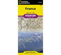 France Map: Travel Maps International Adventure Map (National Geographic Adventure Map, 3313)