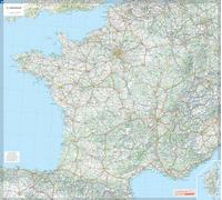 France - Michelin rolled & tubed wall map Encapsulated: Wall Map (Michelin Wall Maps)