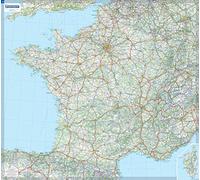 France - Michelin rolled & tubed wall map Encapsulated: Wall Map (Michelin Wall Maps)