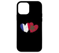 France Morocco Hearts Flag French Moroccan Friendship Case for iPhone 12 mini