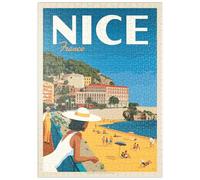 France: Nice, Vintage Poster - Premium 500 pieces Puzzle - MyPuzzle special collection from Anderson Design Group