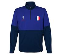 France, Official Fifa 2022 1/4 Zip Pull Over Quarter Zip Pull Over, Boy's 10-12 Years