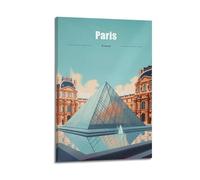 France Paris Vintage Travel Exquisite Poster Picture Print Canvas Wall Paint Arts Decor Modern Home Artworks Idea 12x18inch(30x45cm)