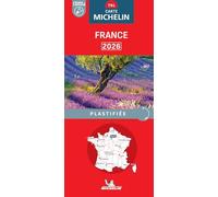 FRANCE PLASTIFIEE 17791 2026: wegenkaart 1:1 000 000 (Nationale kaarten Michelin)