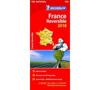 France - reversible 2018 - Michelin National Map 722: Map (Michelin National Maps)