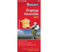 France - Reversible: 722 (Michelin National Maps)