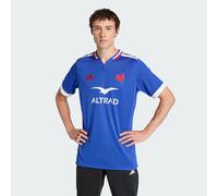 adidas Men's France Rugby Home Replica Jersey Shirt, semi Lucid Blue, XS