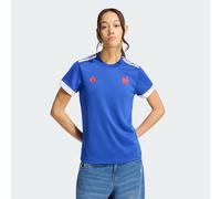 adidas Women's France Rugby Home Replica Supporter Women Shirt, semi Lucid Blue, XXS