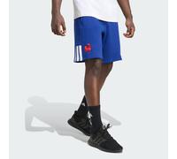 adidas Men's France Rugby Travel Shorts, Mystery Ink, XL