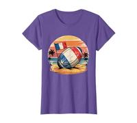 France Rugby XV Beach Men's Rugby Shirt T-Shirt