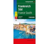 France South Road Map - 1:500,000 scale