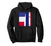France Thailand Half Flag French Thai Roots Pullover Hoodie