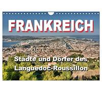 France- Towns and villages of Languedoc-Roussillon UK-Version (Wall Calendar 2026 DIN A4 Landscape), CALVENDO 12 Month Wall Calendar