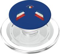 France Tshirt French Paris Eiffel Marseille Retro Vintage PopSockets PopGrip for MagSafe