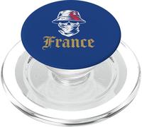 France Tshirt French Paris Eiffel Marseille Retro Vintage PopSockets PopGrip for MagSafe