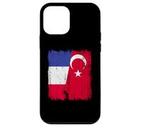 France Turkey Half Flag Turkiye French Turkish Heritage Case for iPhone 12 mini
