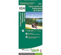 IGN Voies Vertes et Veloroutes de France One Size