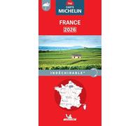France: wegenkaart 1:1 000 000 (Michelin national, 792)