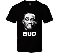 frances Terence Crawford Bud Big Face Silhouette Boxing Fight Fan T Shirt Black M
