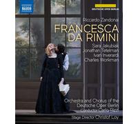 Zandonai / Rizzi - Zandonai: Francesca Da Rimini [Sara Jakubiak; Jonathan Tetelman; Charles Workman; Carlo Rizzi] [Naxos: NBD0142V] [Blu-ray] [2022] [NTSC]