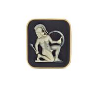 Francesca Villa 18kt yellow gold Noble Radish diamond ring 53