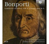 Francesco Antonio B Bonporti: Complete Sonatas for 2 Violins a (CD) (US IMPORT)