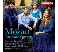 Francesco Dego; Timothy Ridout; Laura van der Heijden; Federico Colli - Wolfgang Amadeus Mozart: The Piano Quartets